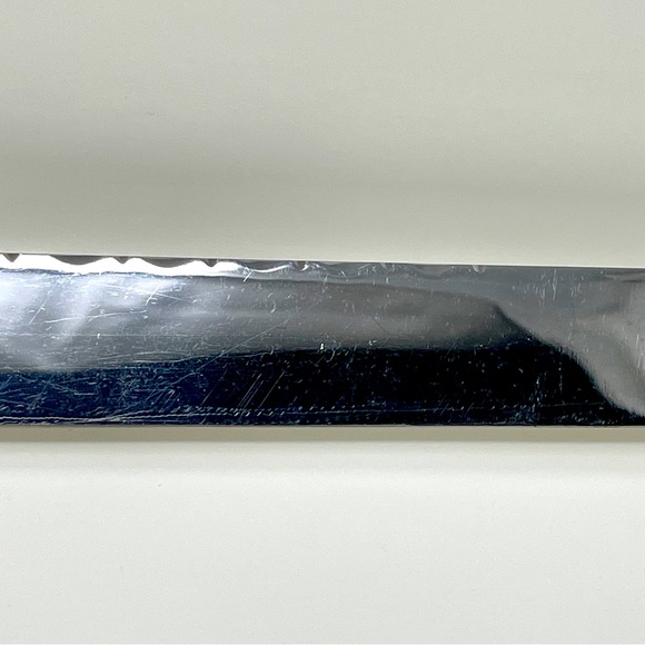 Vintage A.E. Lewis & Co Carving Knife Porcelain Handle Stainless Steel England - Picture 7 of 15